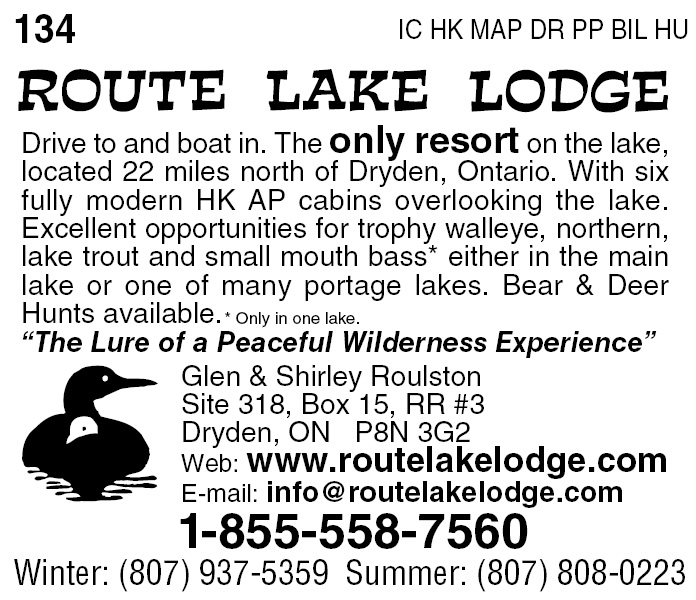 Route Lake Lodge